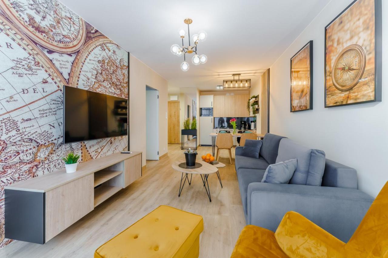 Perlowa Przystan Rent - Classic Gold & Silver Apartment Kolobrzeg Ngoại thất bức ảnh